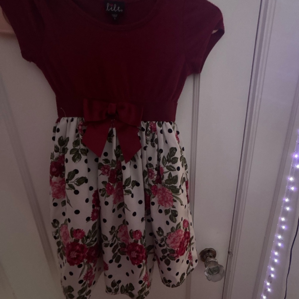 Target Red Fit and Flare Dress for Wedding Guest